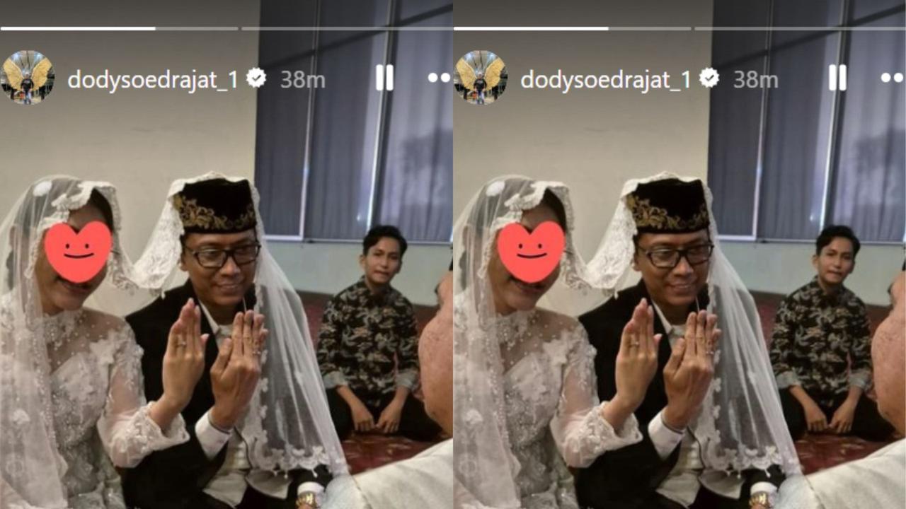 Pernikahan Doddy Sudrajat, ayah mendiang Vanessa Angel (https://www.instagram.com/stories/dodysoedrajat_1/)