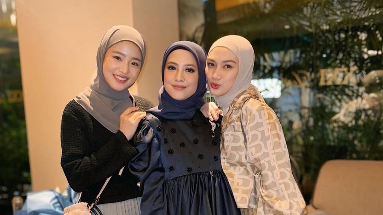 Cantiknya Haruka Nakagawa Pakai Hijab Bareng Zara Adhisty dan Melody, Netizen Auto Panggil 'Ukhti