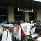 Peserta aksi 5 Mei di Masjid Istiqlal, Jakarta Pusat. (Liputan6.com/Nanda Perdana Putra)