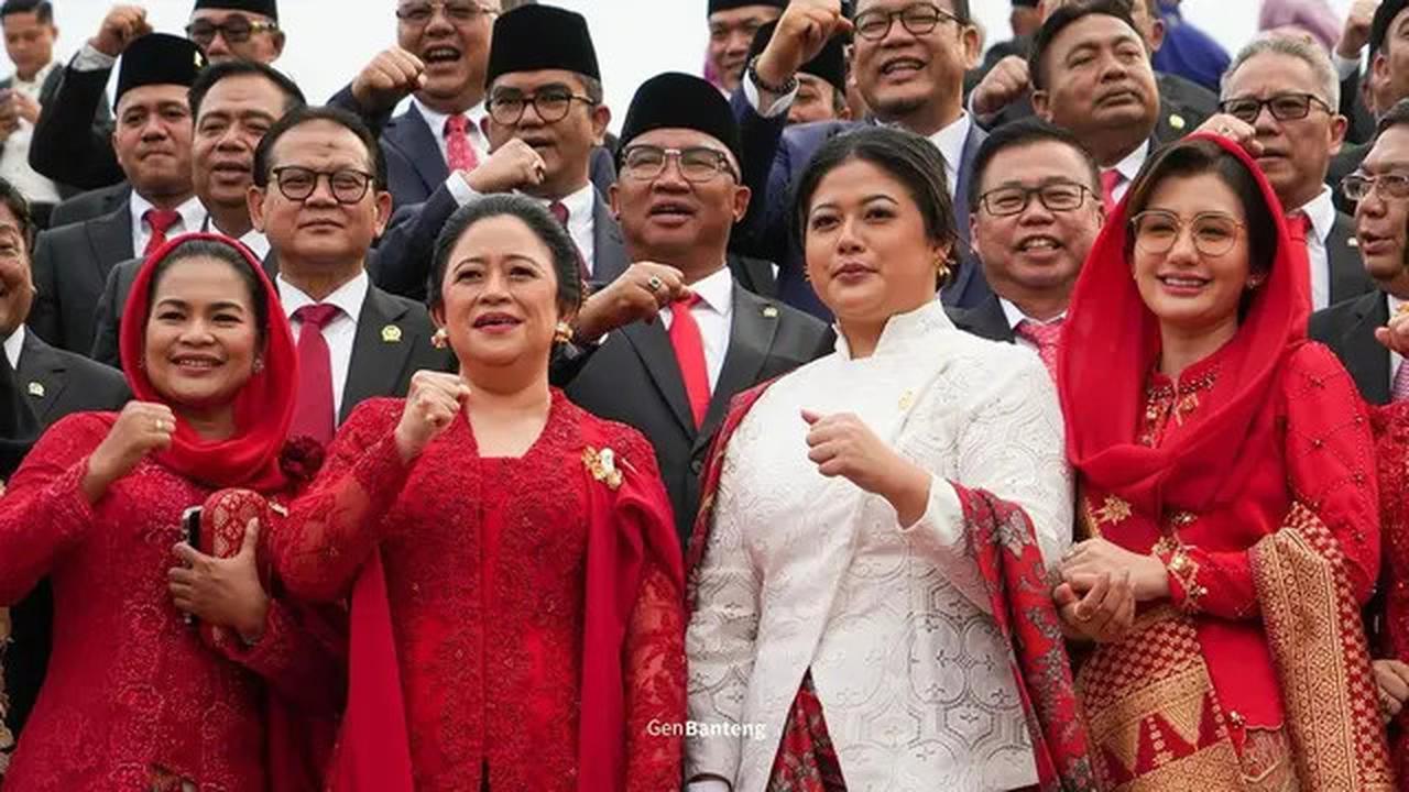 3 Potret Pinka Haprani Putri Puan Maharani Dilantik Jadi Anggota DPR RI 2024-2029, Tampil Serasi Bersama Ibu