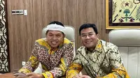 Dedi Mulyadi (kiri) dan Erwan Setiawan (kanan), foto unggahan media sosial Instagram @erwansetiawan54, Senin, 26 Agustus 2024.