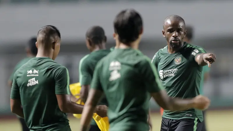 Latihan Timnas Indonesia