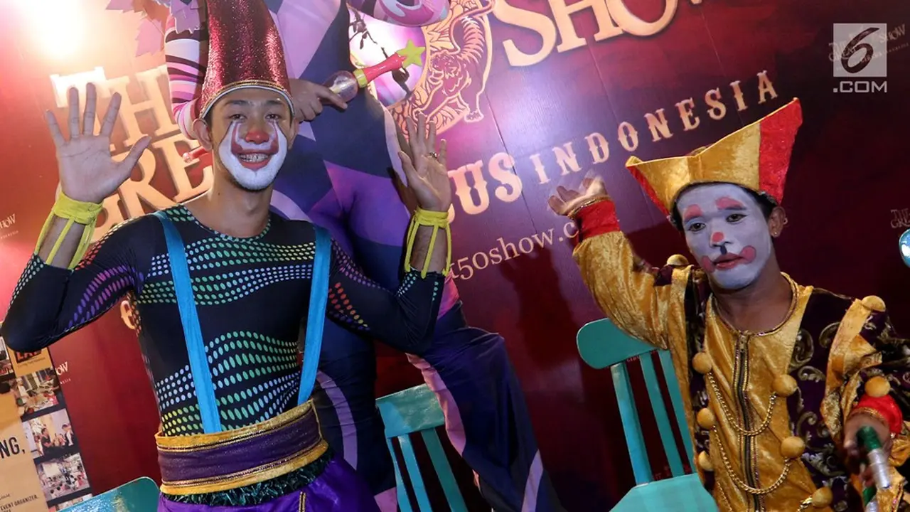 Pertunjukan Sirkus  The Great 50 Show