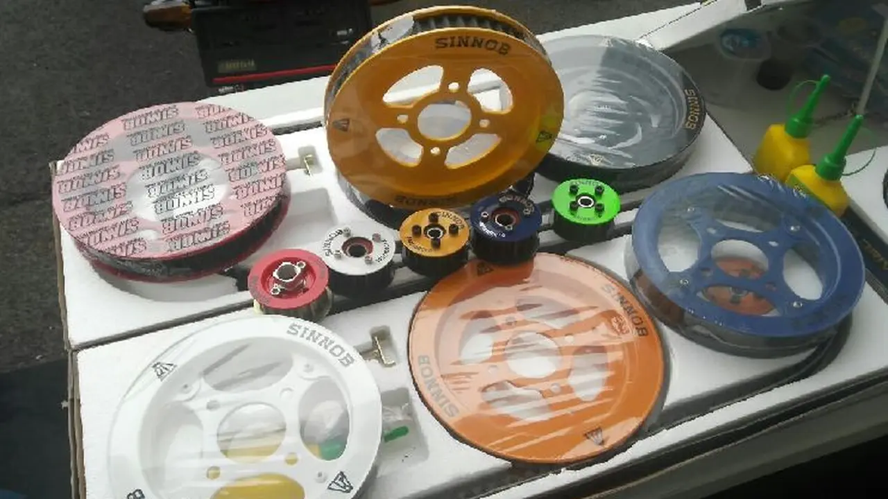 V-Belt Sinnob pengganti rantai (Arief A/Liputan6.com)