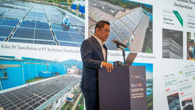 Direktur Utama PT Krakatau Steel (Persero) Tbk, Akbar Djohan. Dok