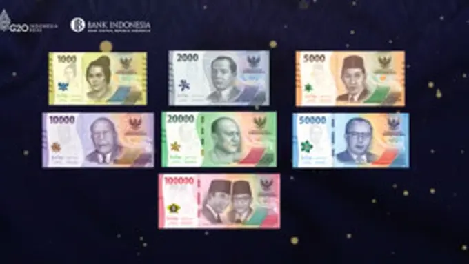 Bank Indonesia Luncurkan Uang Rupiah Baru Tahun Emisi 2022