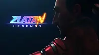 Zlatan Ibrahimovic meluncurkan gim mobile berjudul Zlatan Legends. (Doc: Isbit Games)