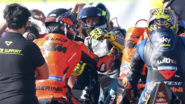 Foto: Grazie, Thank You, Terima Kasih Valentino Rossi