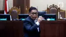 Sebelumnya, dalam kasus tersebut, Sekretaris Jenderal Partai Demokrasi Indonesia Perjuangan (PDIP) Hasto Kristiyanto didakwa menghalangi atau merintangi penyidikan perkara korupsi yang menyeret Harun Masiku sebagai tersangka dalam rentang waktu 2019-2024. (Liputan6.com/Herman Zakharia)
