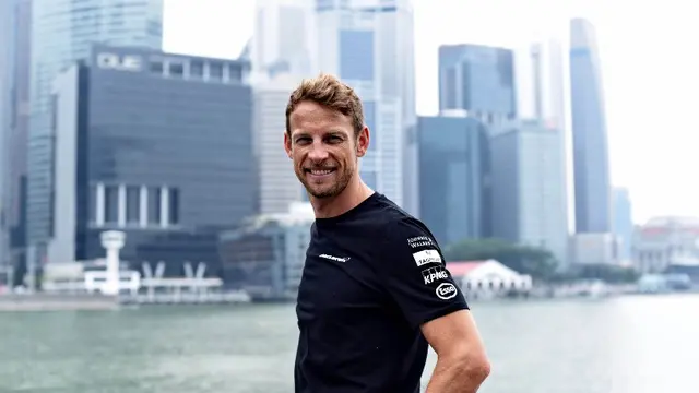 Jenson Button (AFP Photo/Stefanus Ian)