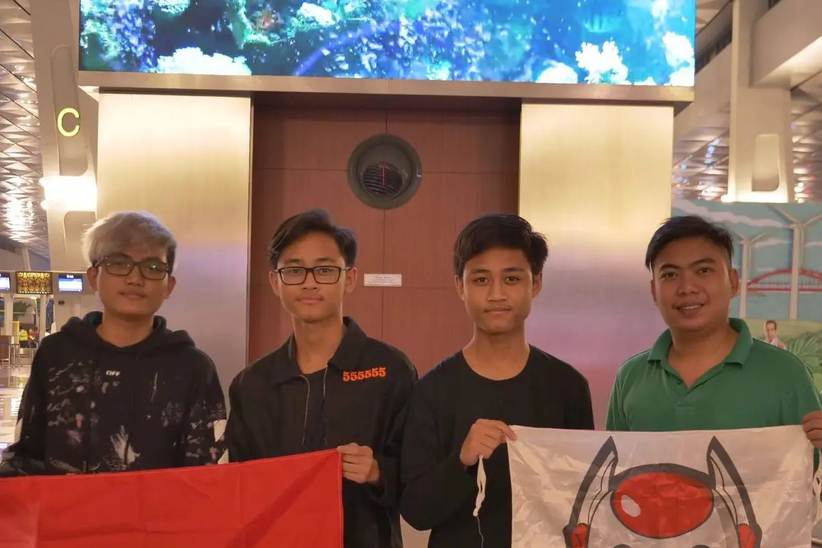 Skuat Bigetron Esports untuk PMCO di Berlin, Jerman
