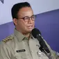 Di Graha BNPB, Jakarta, Senin (25/5/2020), Gubernur DKI Jakarta Anies Baswedan mengatakan perpanjangan PSBB DKI Jakarta hingga 4 Juni 2020 menjadi fase penentu masa transisi menuju New Normal. (Dok Badan Nasional Penanggulangan Bencana/BNPB)