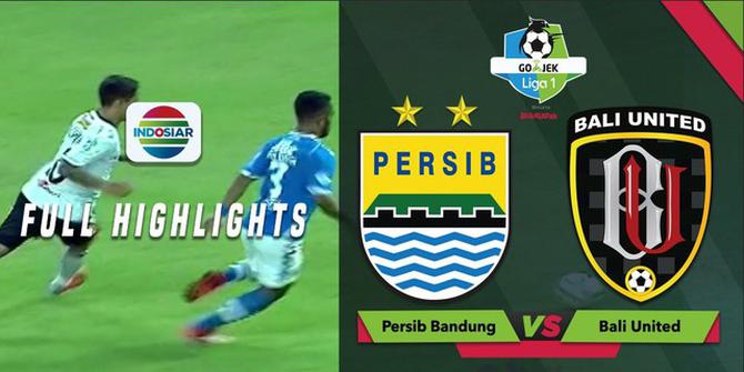 VIDEO: Highlights Liga 1 2018, Persib Vs Bali United 1-1