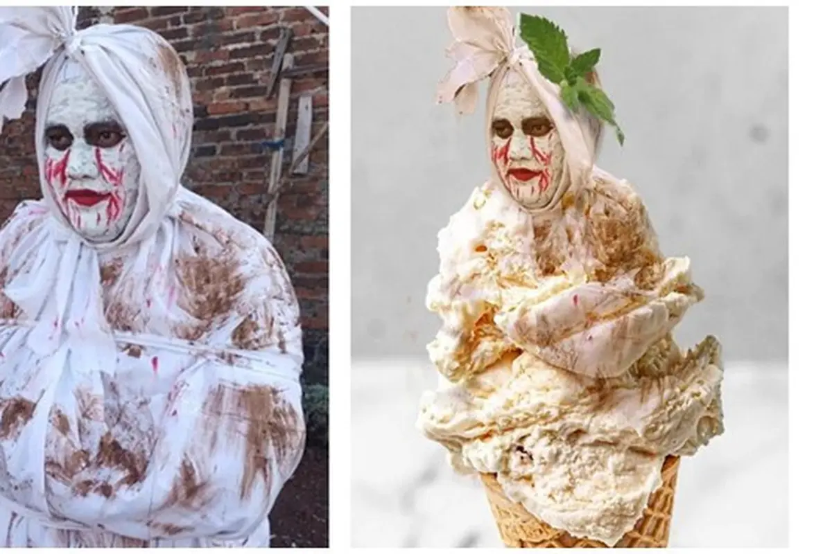 7 Editan Foto Netizen Lagi Cosplay Pocong Ini Bikin Geleng Kepala, Gagal Seram