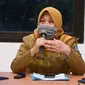 Kepala Dinas Kesehatan Kota Surabaya Nanik Sukristina. (Dian Kurniawan/Liputan6.com)