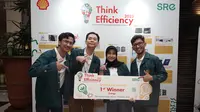 Perwakilan ITB Menangkan Kompetisi Think Efficiency 2023