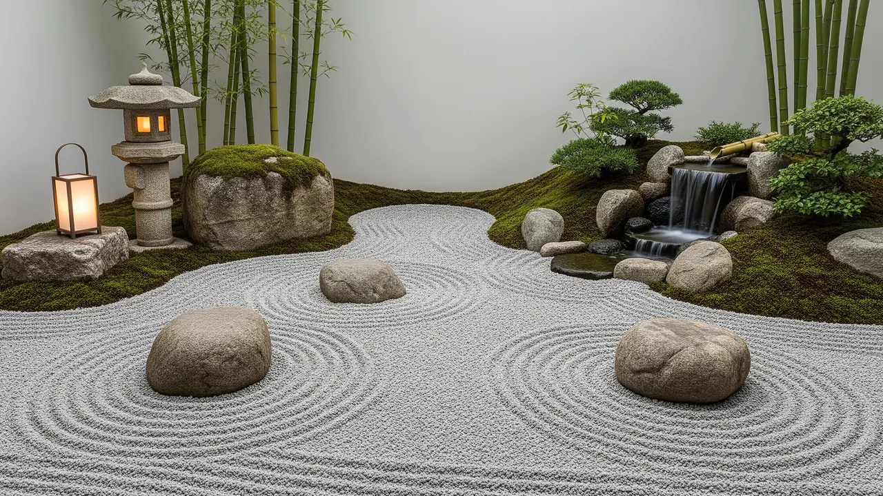 Gambar Desain Taman Belakang Rumah Minimalis (Image by Gemini AI)