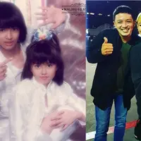 Kebersamaan Eza Yayang dan Agnez Mo dari teman duet hingga kini. (Sumber: Instagram/malibu62studio/ezayayang)