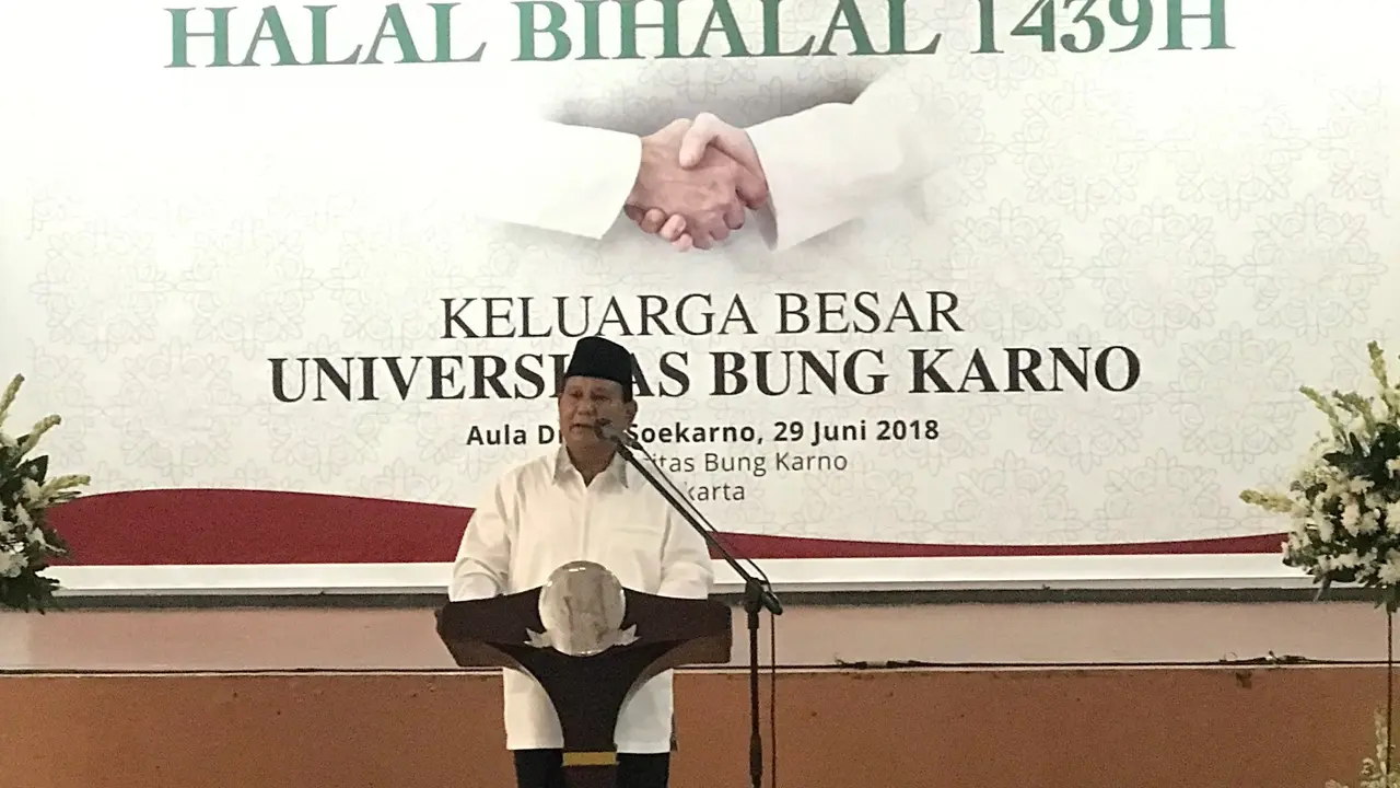 Prabowo Subianto (Liputan6.com/Yunizafira)