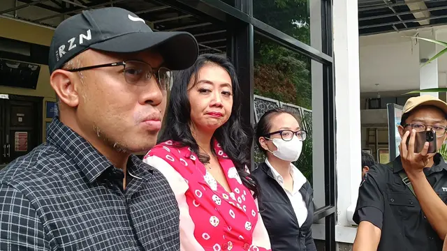 Asri Welas di Pengadilan Agama Depok, Jawa Barat, Kamis (23/1/2025)