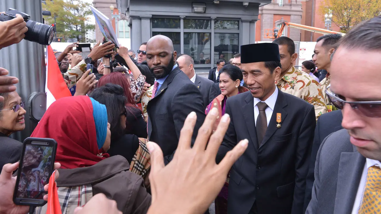 20151026-Amerika Sambut Hangat Kedatangan Presiden Jokowi-AS