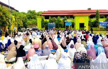 Ratusan Jamaah Penuhi Halaman UMPB, Shalat Idul Fitri Muhammadiyah Manokwari Berlangsung Khidmat