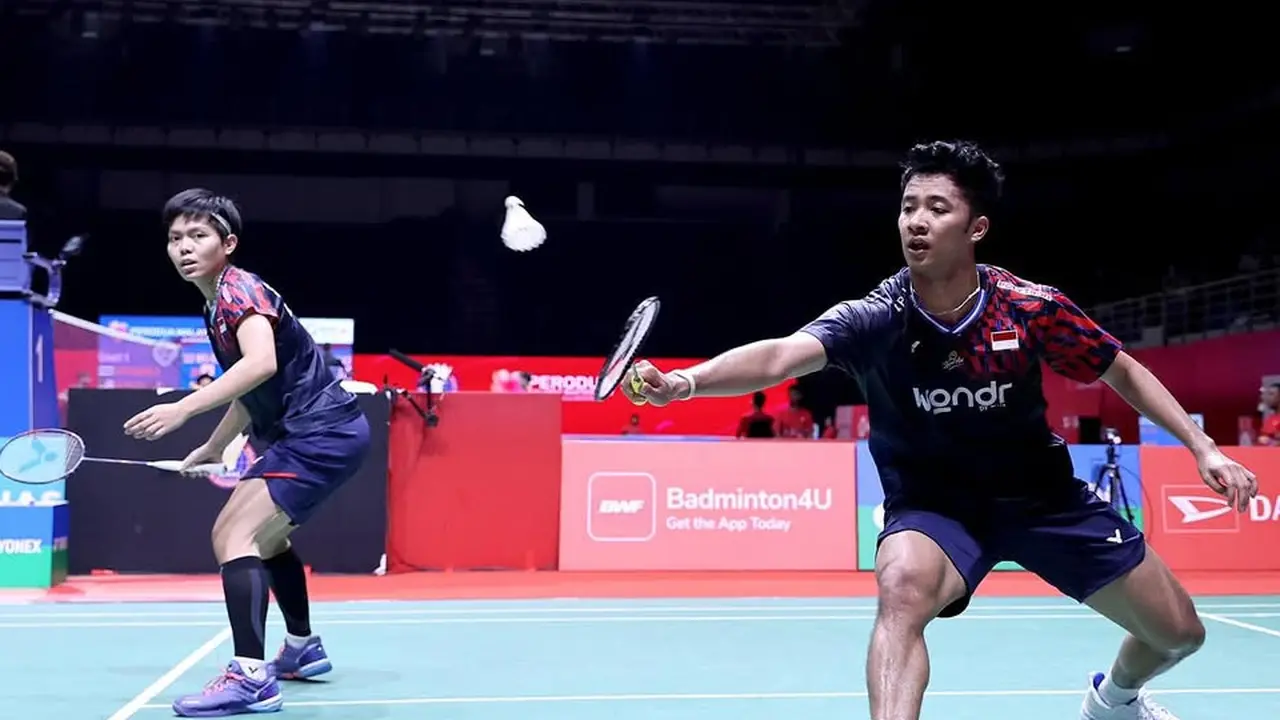 Dejan Ferdinansyah/Siti Fadia Silva Ramadhanti - Malaysia Masters 2025 - Bulu Tangkis
