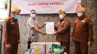 Bantuan paket sembako dari ASABRI untuk Veteran Indonesia (Dok: Asabri)