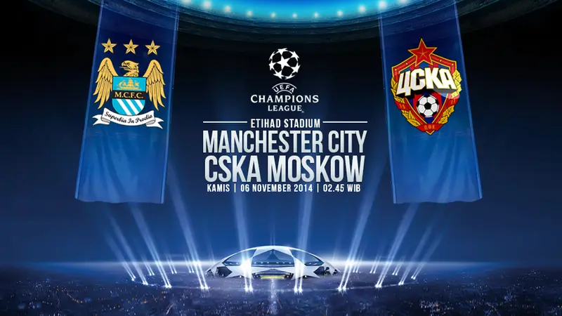 Prediksi Manchester City Vs CSA Moskow