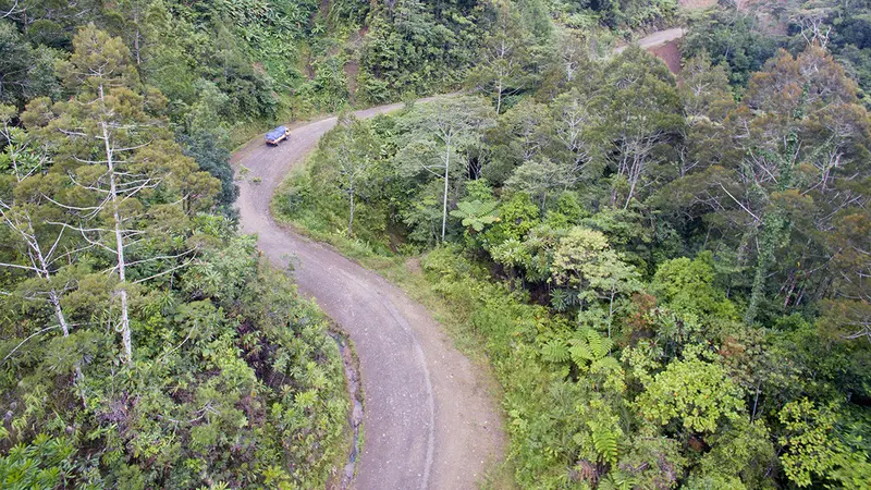 Jalan Trans Papua (Foto: Dok Ditjen Bina Marga Kementerian PUPR)