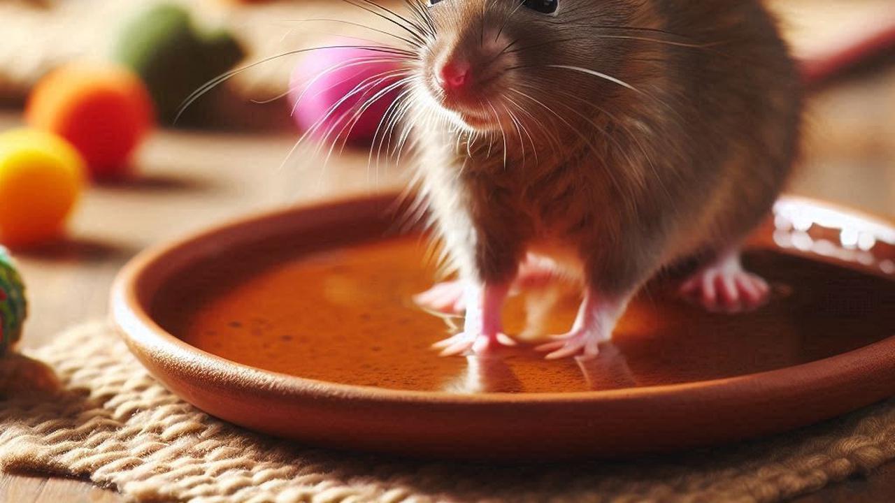 Ilustrasi Tikus di Rumah