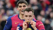 Empat menit berselang atau pada menit ke-29, Marc Casado menggandakan keunggulan Barcelona atas Real Sociedad. (LLUIS GENE/AFP)