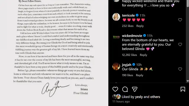 Ariana Grande Soal Wicked