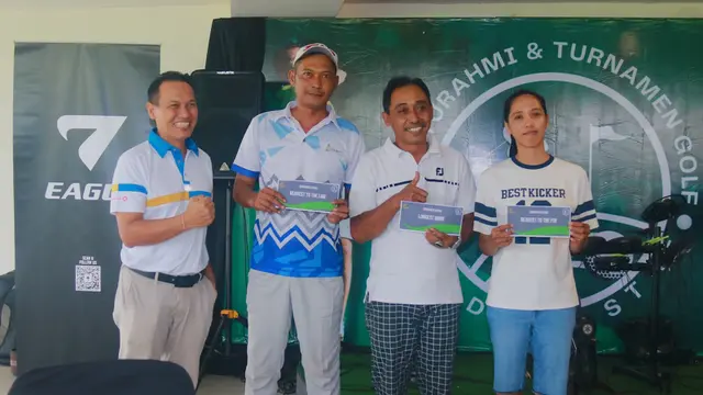 Kompetisi Golf Jelang Pergantian Tahun Diikuti 140 Peserta, Ada Kategori Wanita