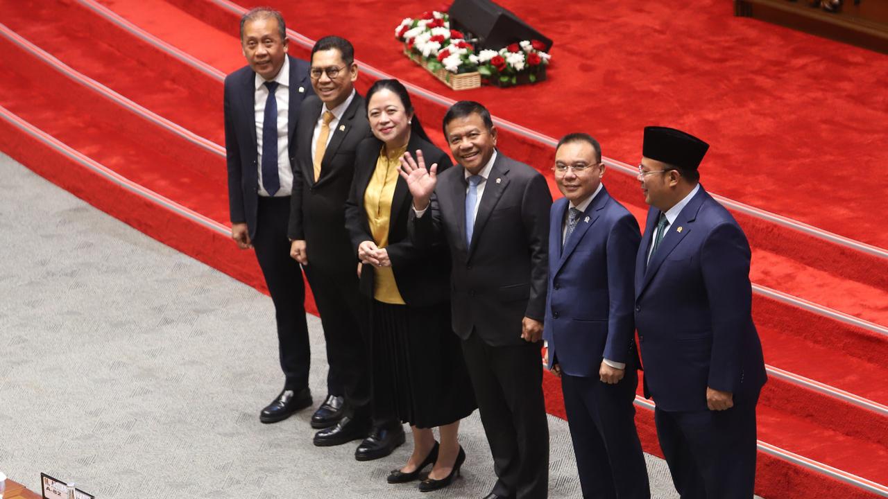 FOTO: Momen Paripurna DPR Setujui Herindra Jadi Kepala BIN Gantikan Budi Gunawan