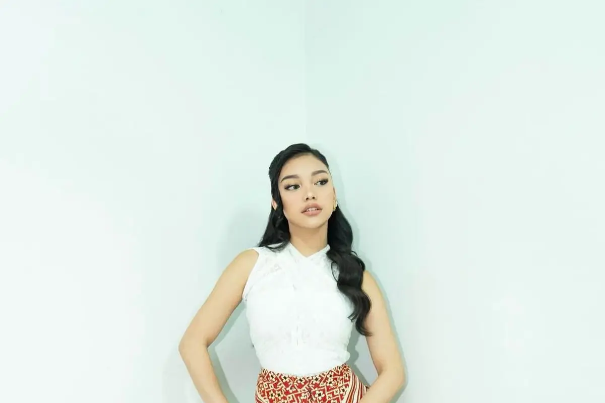 Inspirasi Mini Dress Pattern ala Naura Ayu (Instagram/@naura.ayu)