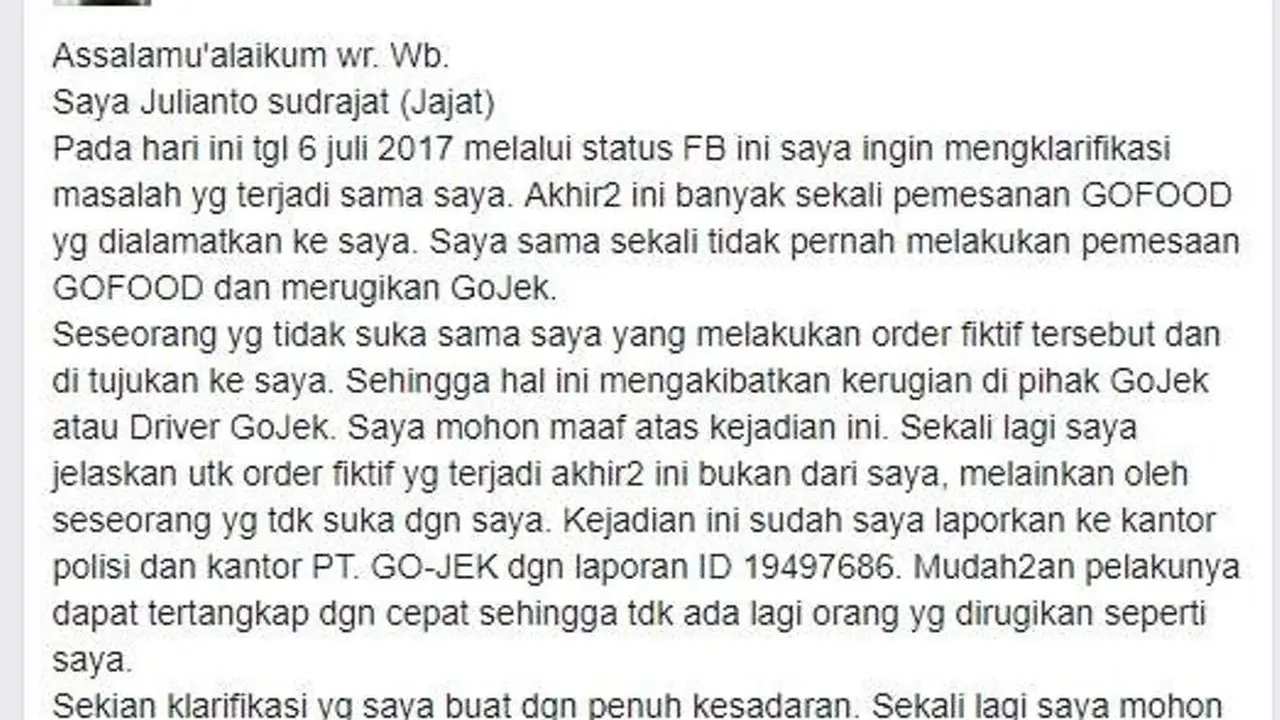 [Bintang] Gara-gara Nolak Cewek, Cowok Ini Diteror dengan Tagihan Makanan