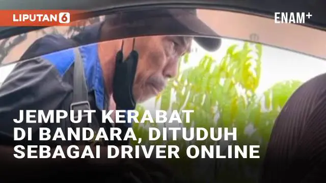 VIDEO: Jemput Kerabat di Bandara, Wanita Ini Malah Dicegat dan Dituding Sebagai Driver Online