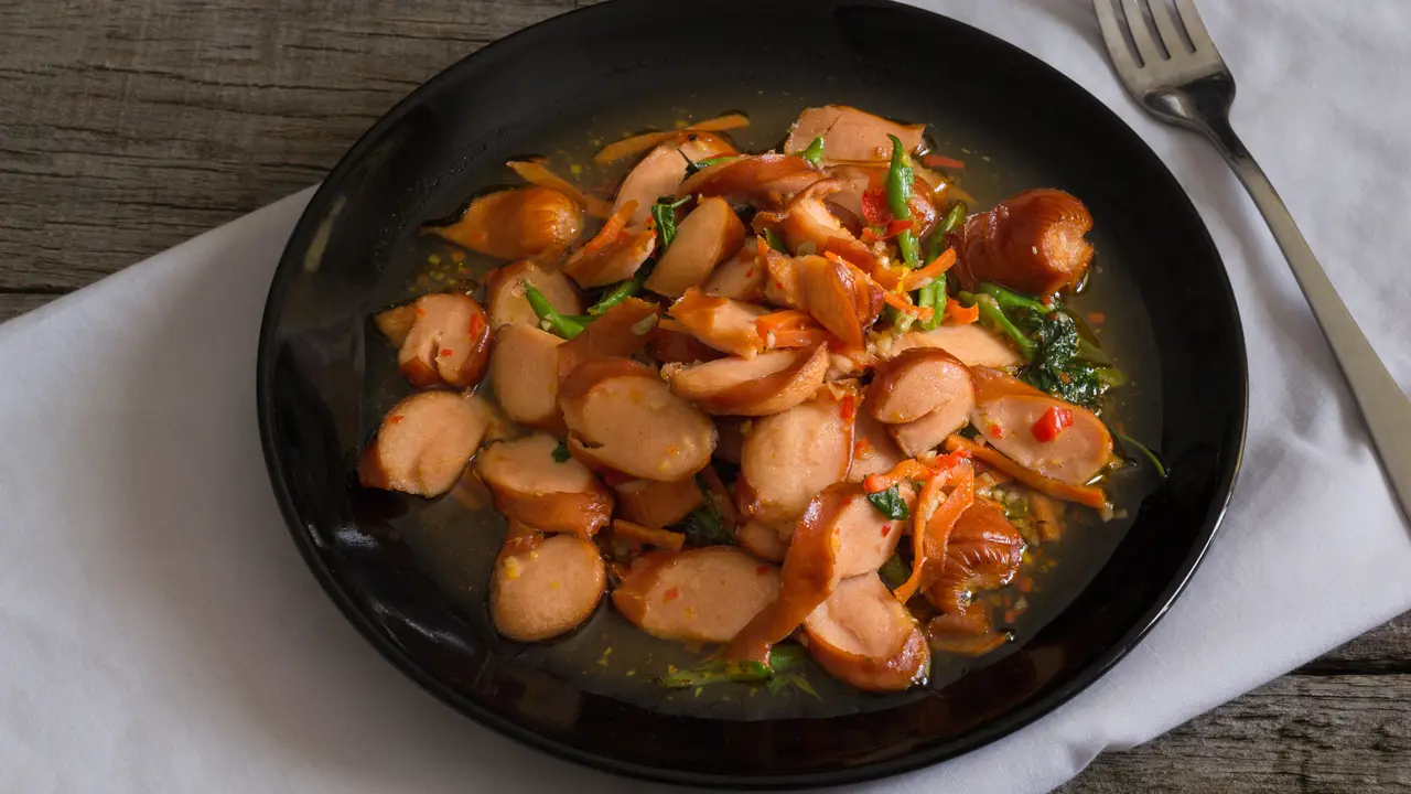 Resep Tumis Sosis Kemangi