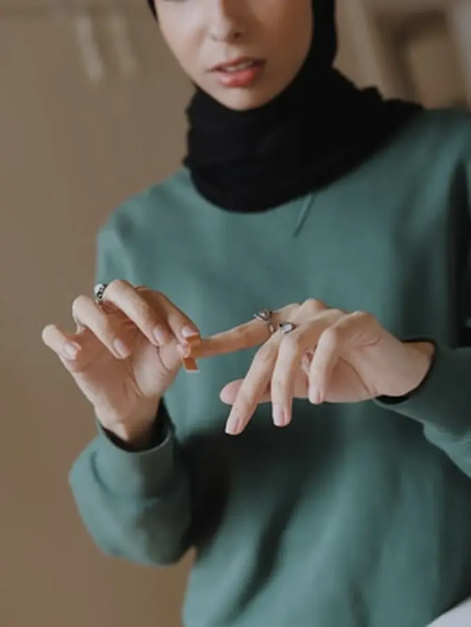 Ilustrasi jari tangan