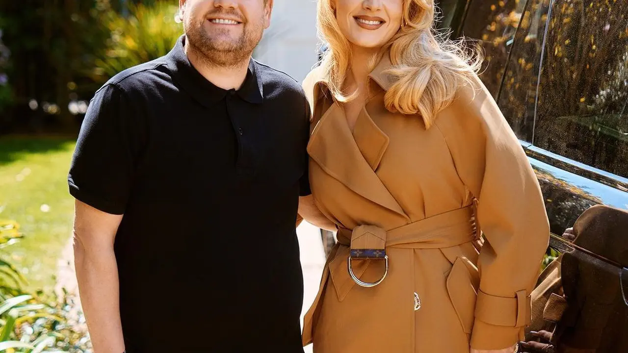 James Corden dan Adele. (Instagram/ latelateshow)