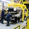 Proses produksi kendaraan elektrifikasi GAC AION di pabrik milik Indomobil Group. (Liputan6.com/Septian Pamungkas)