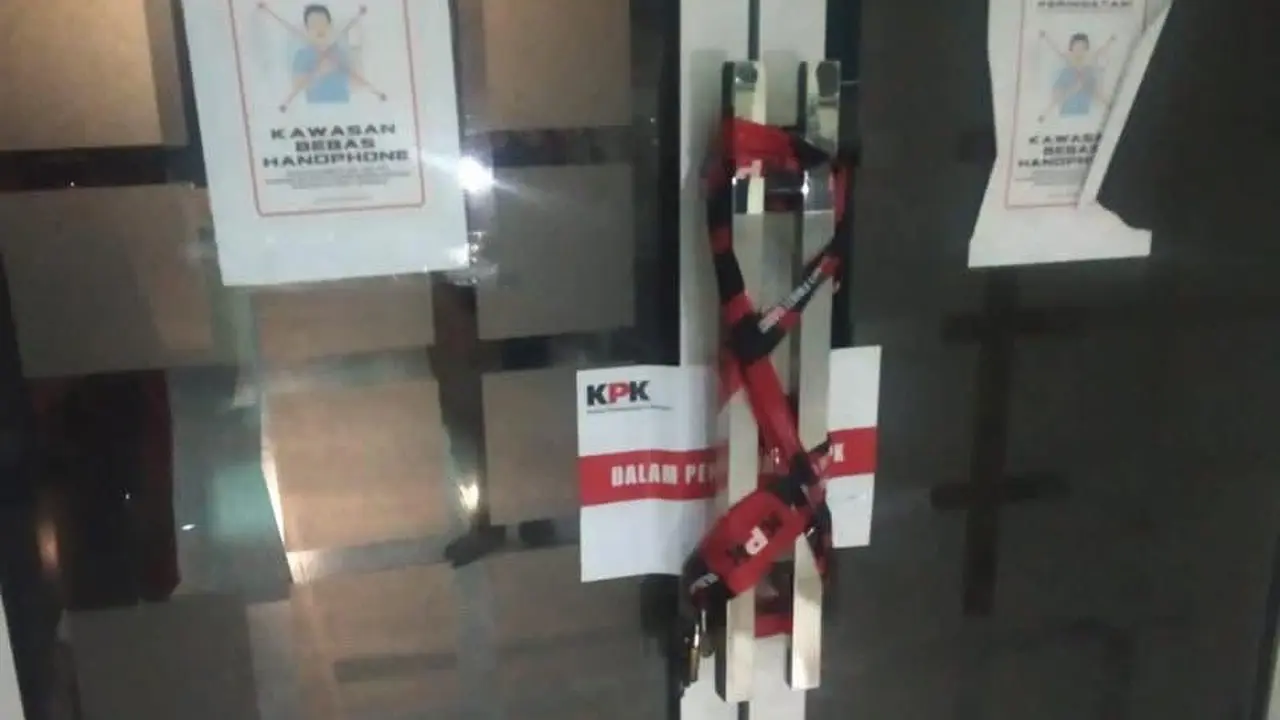 Sejumlah Ruangan di Pemkab Rejang Lebong Disegel KPK