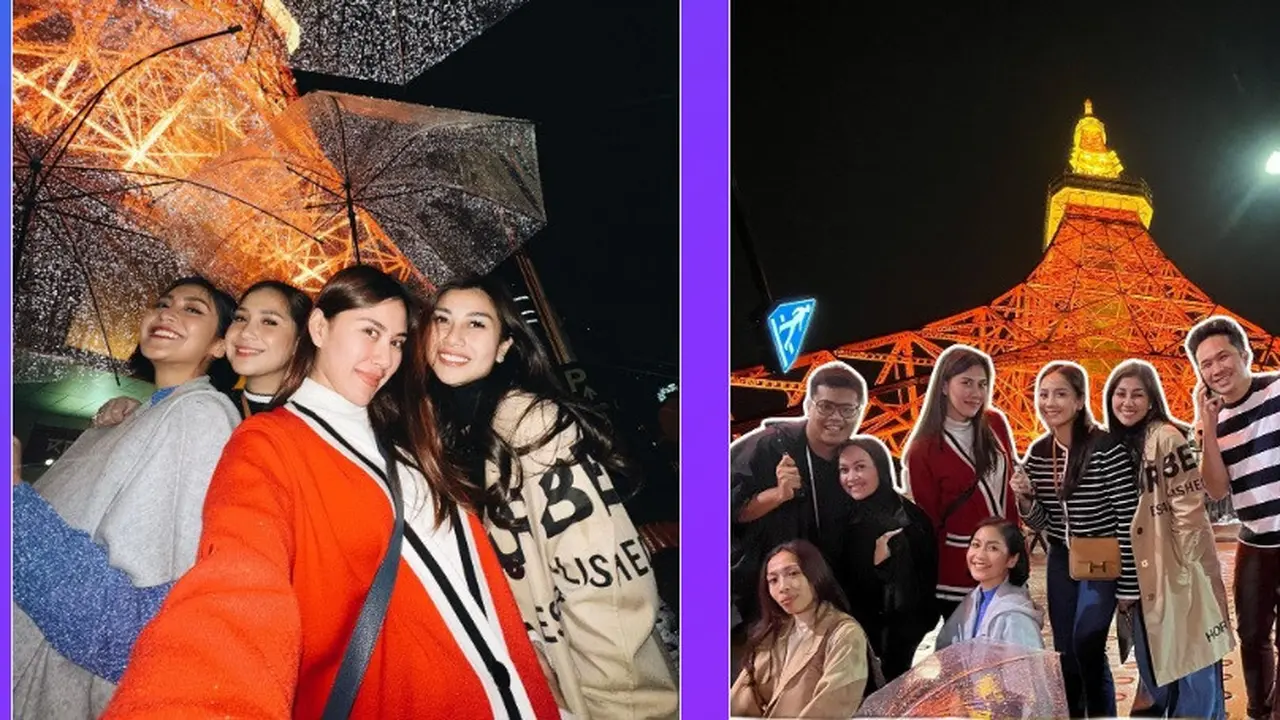 Kompaknya Nagita Slavina, Caca Tengker, Syahnaz Sadiqah dan Nisya Ahmad (Foto: instagram syahnazs)