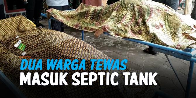 VIDEO: Nahas, Kakak Beradik Tewas Jatuh ke Septic Tank Sedalam 3 Meter