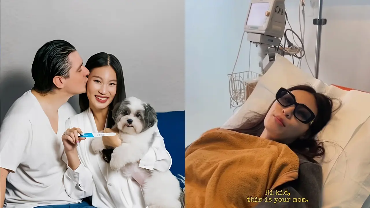 Patricia Gouw Didampingi Suami Bule Umumkan Kehamilan