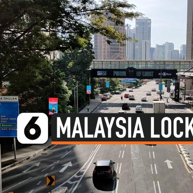 Video Suasana Terkini Kuala Lumpur Jelang Lockdown Malaysia Global Liputan6 Com