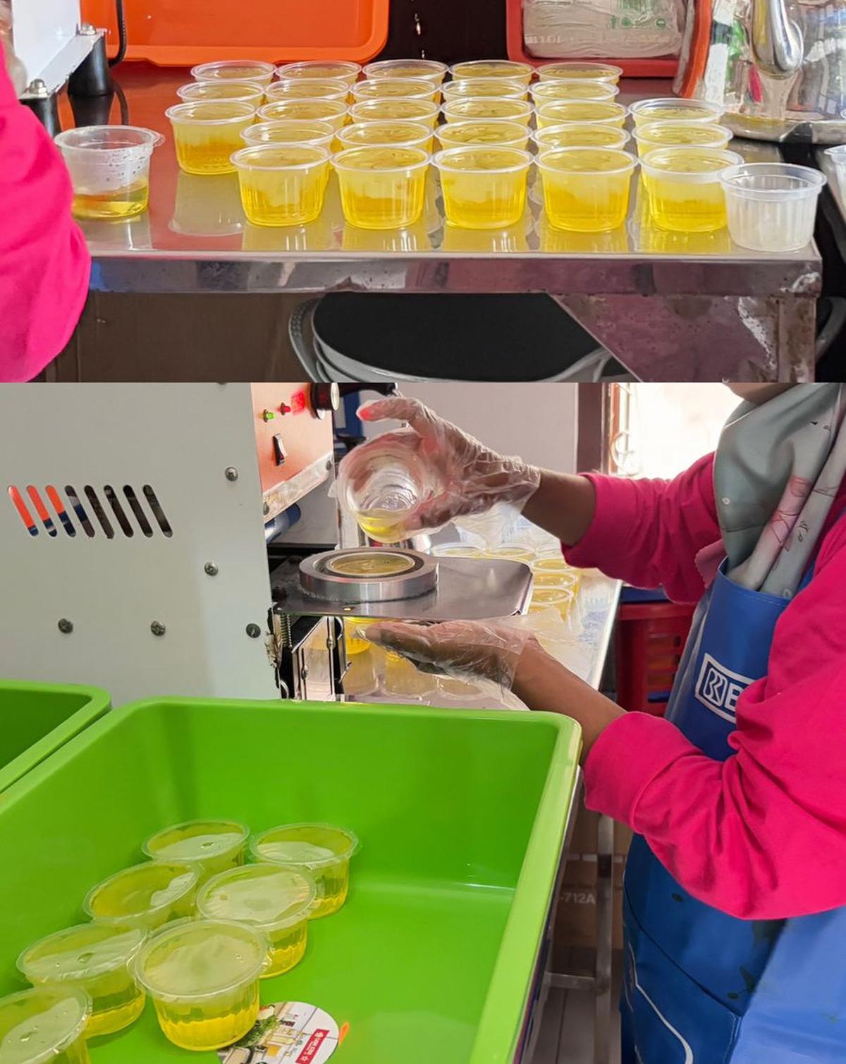 Produksi Minuman Lidah Buaya "Aloeta"