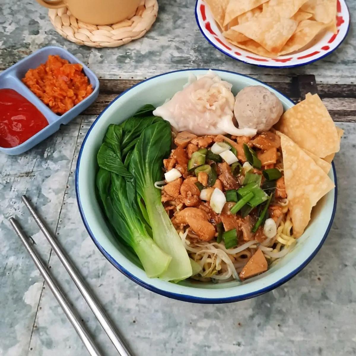 Menu Masakan Mie Ayam Jamur
