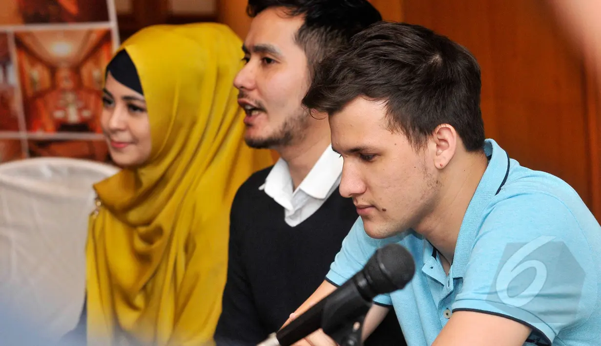 Stuart Collin dan Risty Tagor  (Liputan6.com/Faisal R Syam) 